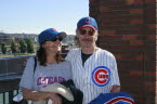 The Z Wife and I kicking ass at AT+T park vs. the Giants.. local listeners love it, kind of.